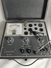 Lafayette Accurate Instruments Model 157 Vacuum Tube Tester Tested Working 