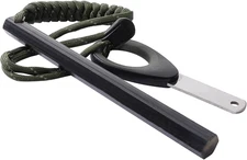 Ferro Rod Fire Starter, 6 Inch X 1/2 Inch Flint and Steel Fire Starter Kit with 