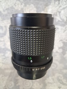 Petri MC 135mm F3.5 Camera Lens - PENTAX K MOUNT - VERY CLEAR OPTICS