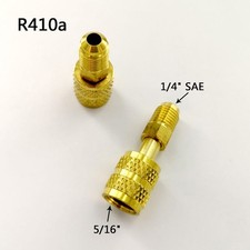 Outil R410a Adaptateur vers 1/4" SAE Mâle Adaptateur Secteur Flare Hot Pratica