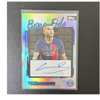 Topps UEFA Champions League 2025-26 Bona Fide Baller Auto Lucas Hernández PSG