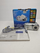 Sony Digital Camera Cybershot DSC-P73 4.1MP Silver Tested