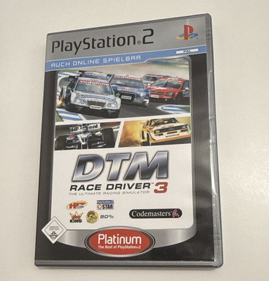 Codemasters DTM Race Driver 3 Platinum PS2 PAL Rennspiel inkl. Handbuch