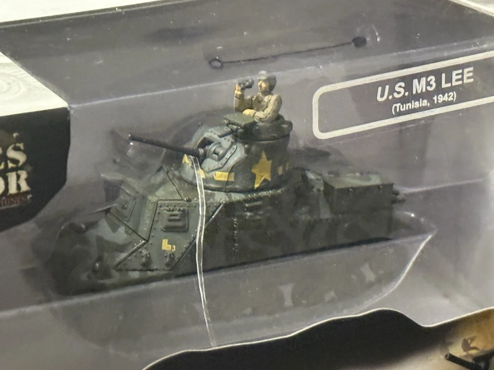 Forces of Valor 1:72 U.S. M3 Lee Tank, Tunisia 1942, No. 85052, New & Sealed - Image 3 of 4