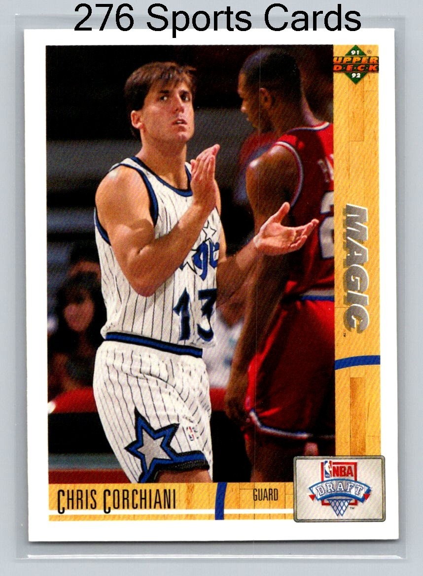 1991-92 Upper Deck - Draft Pick Chris Corchiani #17 (RC)