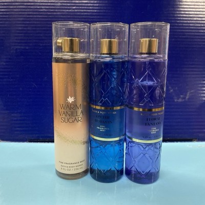 Bath and Body Works Perfect Peony Fine Fragrance Mist, 8Oz - Blue