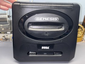 Ultimate Sega Genesis 3BP Triple Bypass RGB Model 2 Console Recapped LED