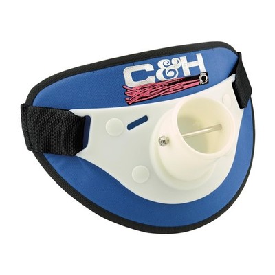 C&H Lures Fighting Belt   Padded Offshore Rod Belt with Adjustable Strap & PV...