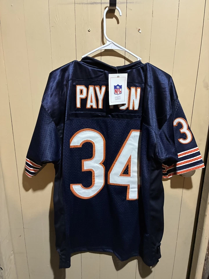 Camiseta deportiva Mitchell & Ness Chicago Bears Walter Payron #34 nueva con etiquetas - talla 48 Foto 2 de 3