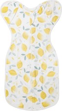 ANYEDDE Lemon Print Transition Swaddle Sleepsack, Arms Up, 3-6m, NWT