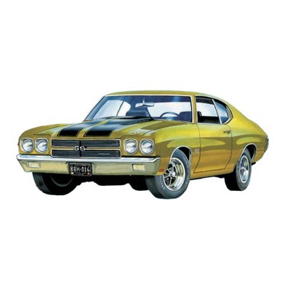 AMT 1/25 Scale 1970 Chevy Chevelle SS Plastic Model Kit AMT1143 Molded in Color