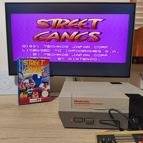 STREET GANGS EDIZIONE ITALIANA MATTEL - PAL A - NINTENDO NES - COMPLETO TESTATO