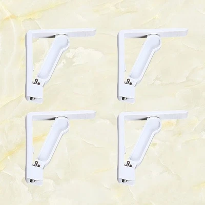 4 Pcs Pinces À Nappe Attache Support De Tissu Couverture Table Manger - Photo 1/4