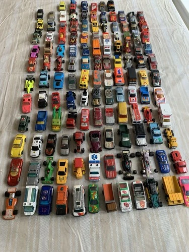 Vintage Diecast Car & Truck Mixed Vehicle Lot (138) ~ Matchbox ~ Hot wheels