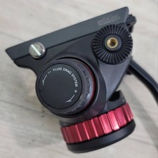Manfrotto MVH502AH Pro Fluid Video Head Flat Base 2-Way Pan Tilt Tested Working