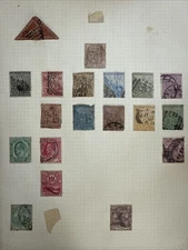 Cape Of Good Hope Stamps(British) Lot Of 19 1850-1910 Includes Triangle Stamp