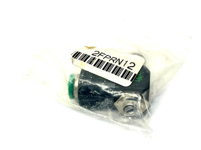 Numatics 2FPRN12 360-Deg Swivel Flow Control Valve Fitting 1/4'' NPT, 3/8'' PTC