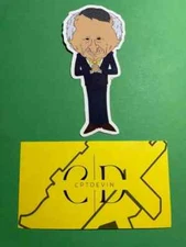 Mr. Boss Waterproof Sticker | Smiling Friends