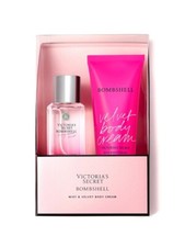 VICTORIA'S SECRET BOMBSHELL TRAVEL MIST VELVET BODY CREAM GIFT SET