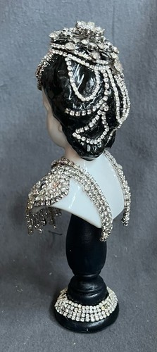 #283 Found Object Assemblage Art Vintage Bone China Doll Head - Picture 10 of 13