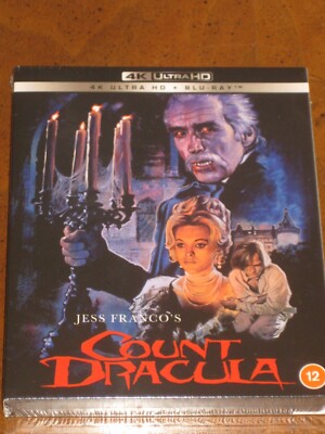 COUNT DRACULA w/Slipcover (1970)(4K UHD/Blu-Ray) 88 FILMS: CHRISTOPHER LEE: NEW!