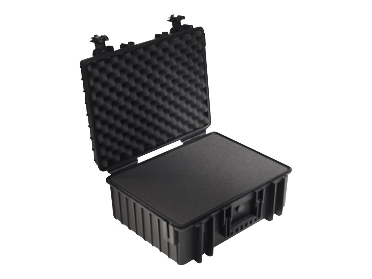 B&W International B&W Type 6000 Custodia rigida Nero Tasca 6000/B/SI