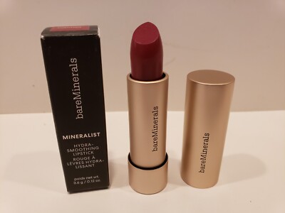 Bare Minerals~Mineralist ~ Hydra-Smoothing Lipstick ~ Fortitude ~ NIB