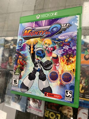 Mighty No. 9 - Microsoft Xbox One - Good Condition CIB NTSC Deep Silver
