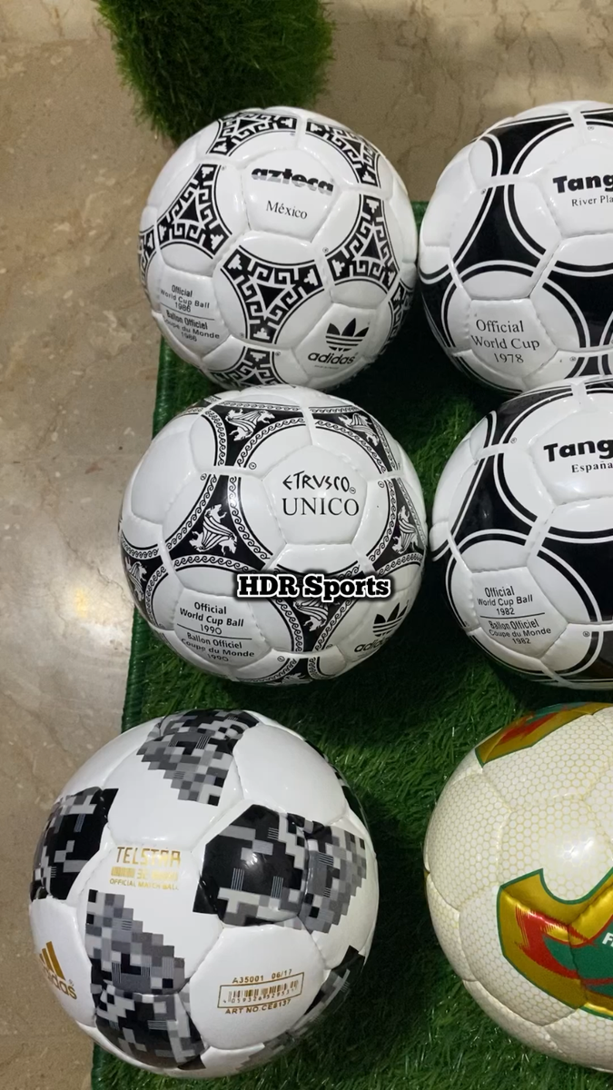 adidas historical mini ball set 14 pcs for collector FIFA world