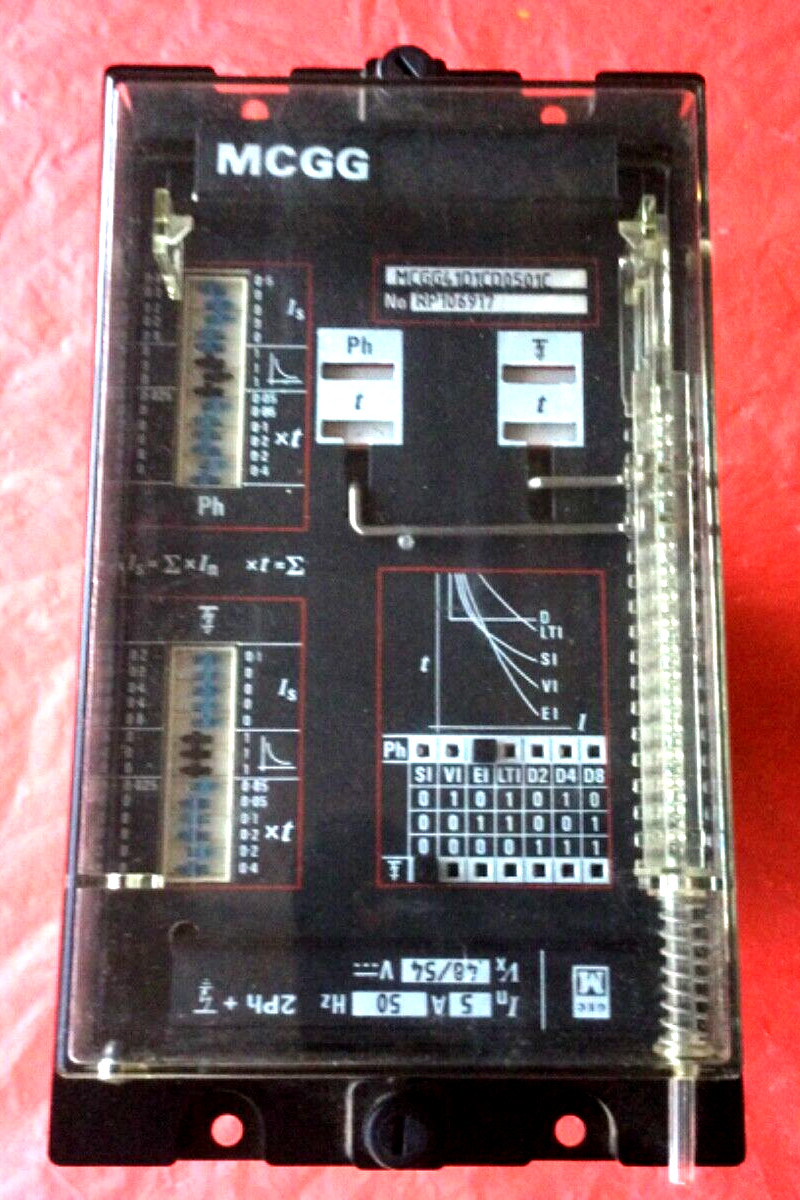 GEC MCGG41D1CD0501C Overcurrent Protection Relay