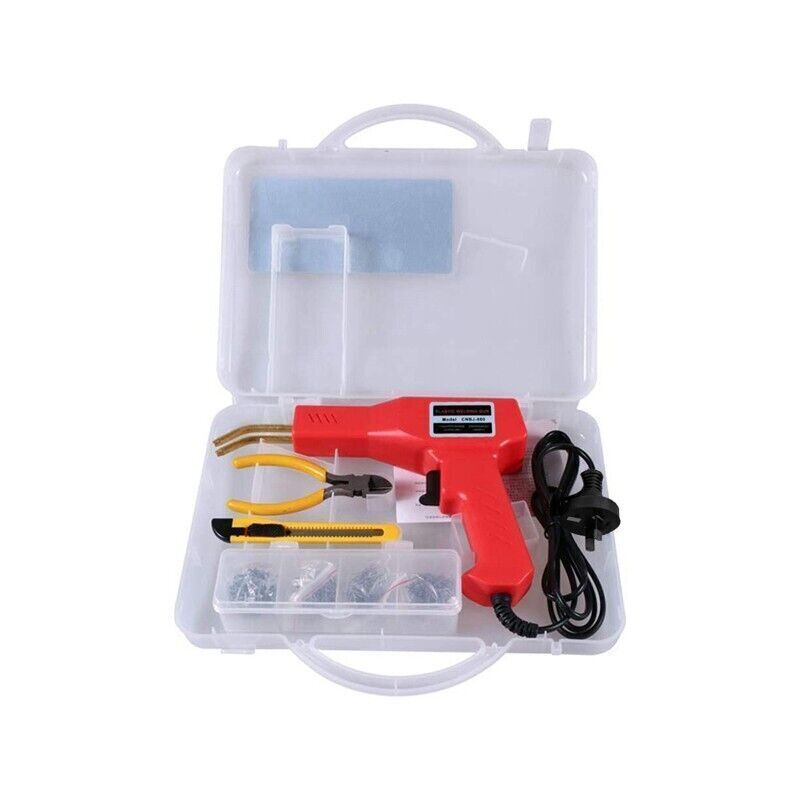 Plastic Welder Garage Tool Repair Welding Kit Car Bumper Hot Stapler
