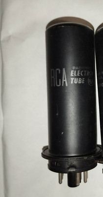 6L6 METALL RCA NOS NEU IM KARTON Set 1 Stück TIR35