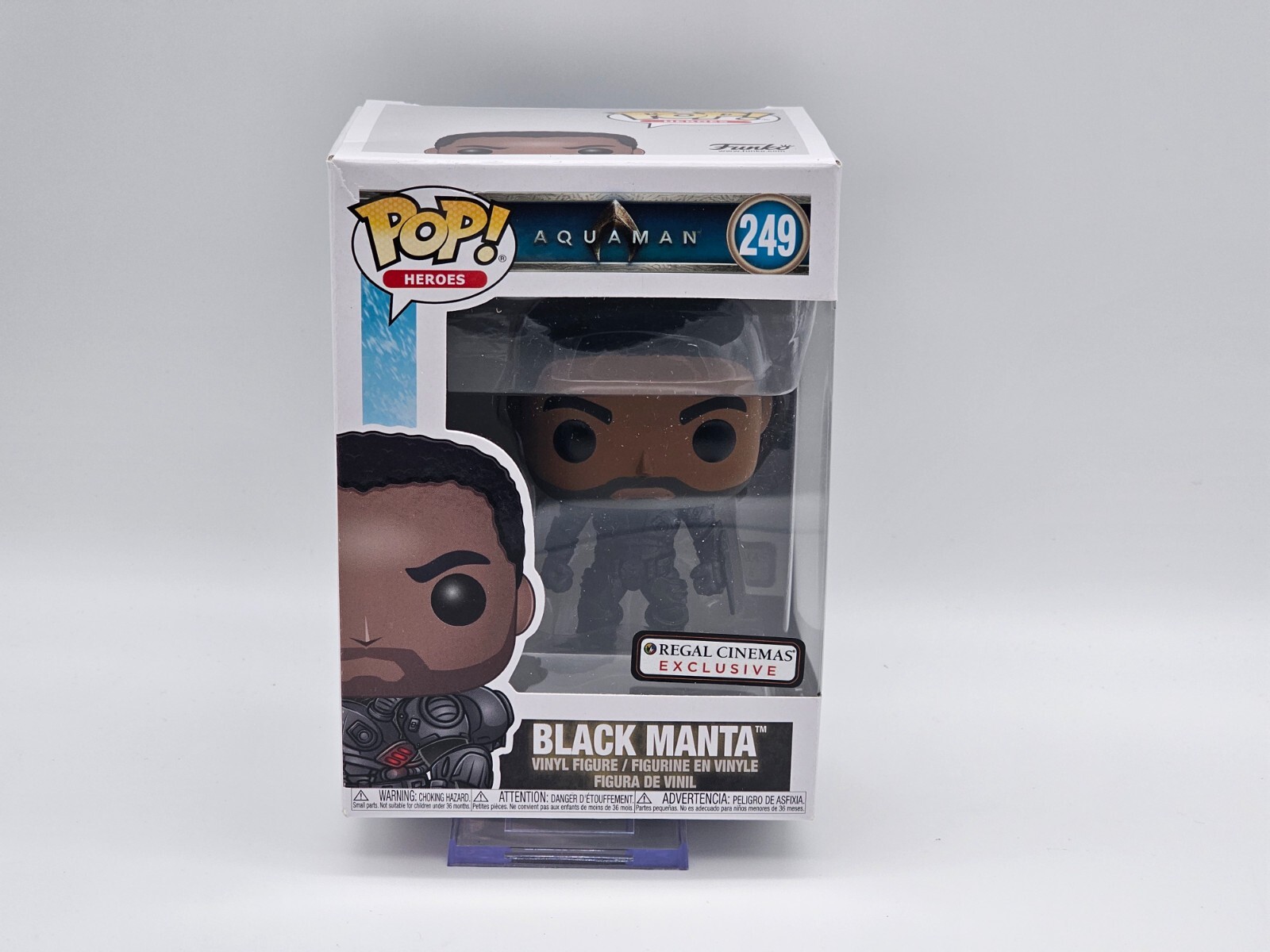 Funko Pop Aquaman Black Manta Unmasked Regal Cinemas Exclusive 249