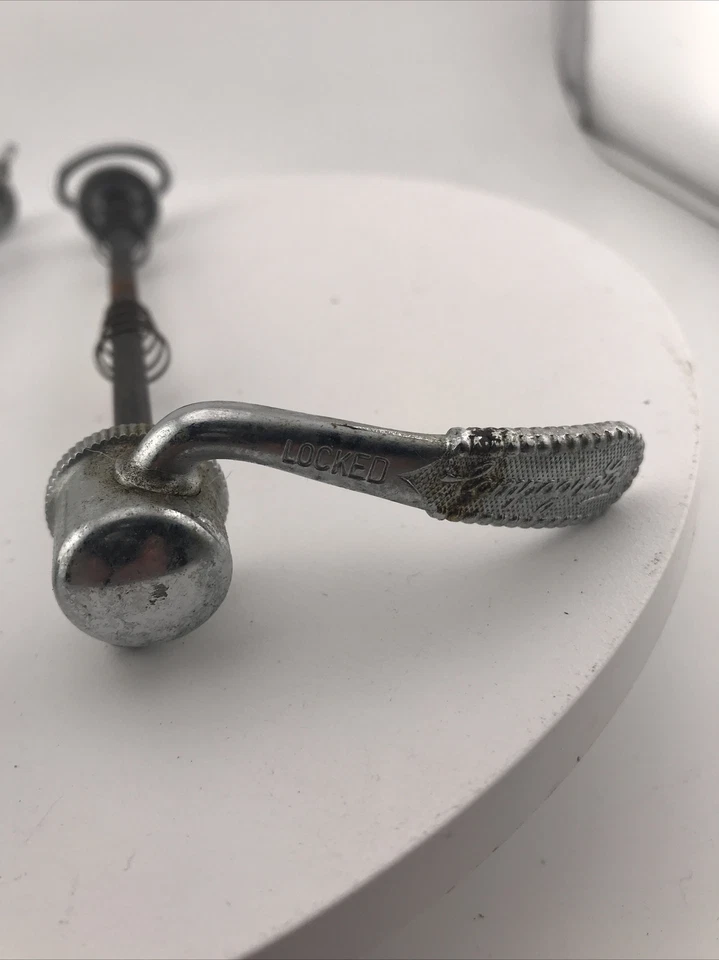 Juego de pinchos de disco Campagnolo vintage 120 mm bloque plano Brev Camp Campy años 70 60 Foto 3 de 4