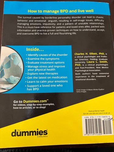 Borderline Personality Disorder For Dummies - Picture 2 of 2