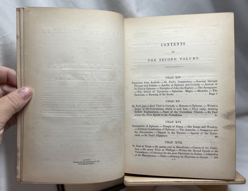 The Life and Epistles of St. Paul, vol 2 ONLY - Assoc. Copy - Blaydes\Wanamaker - Picture 10 of 21