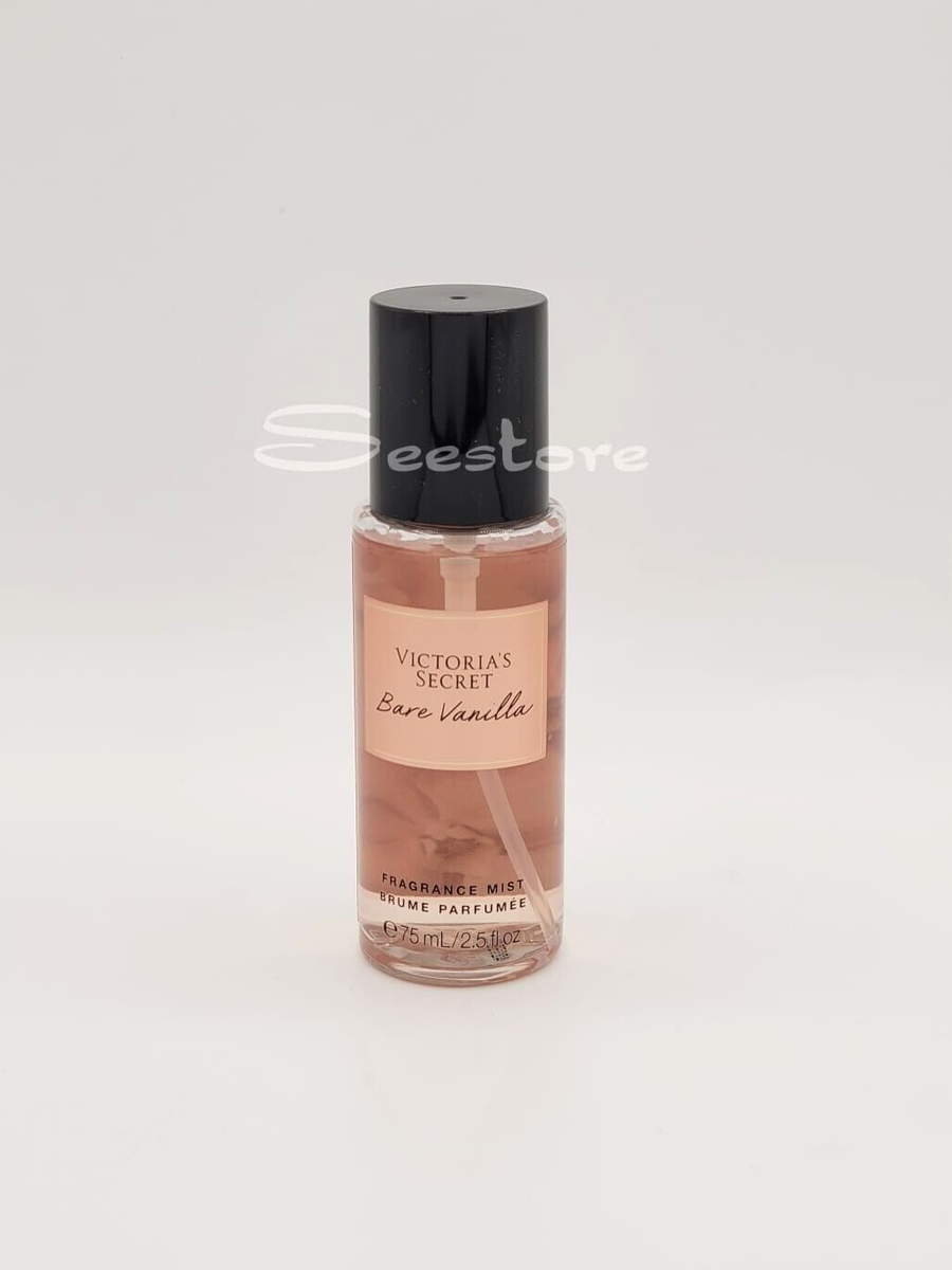Victoria's Secret Bare Vanilla Fragrance Body Mist Spray Travel