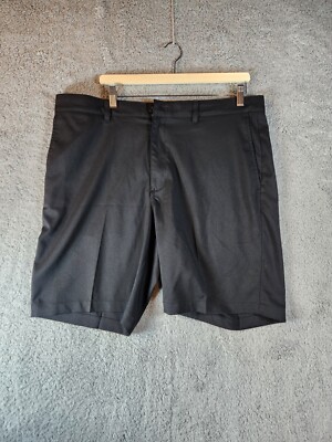 Grandslam Bermuda Shorts Mens Size 38 (Fits 39) Black Performancewear Minimalist