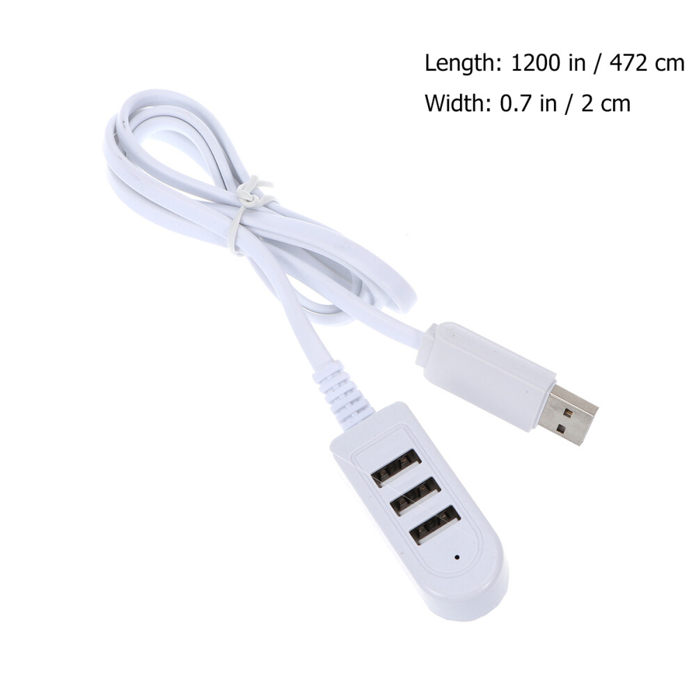 7-Port USB 3.0 Hub with Power Adapter & Fast Data Transfer