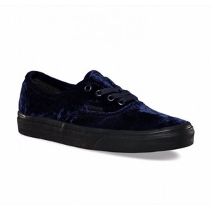 vans authentic navy black