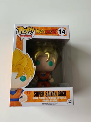 funko pop goku metallic