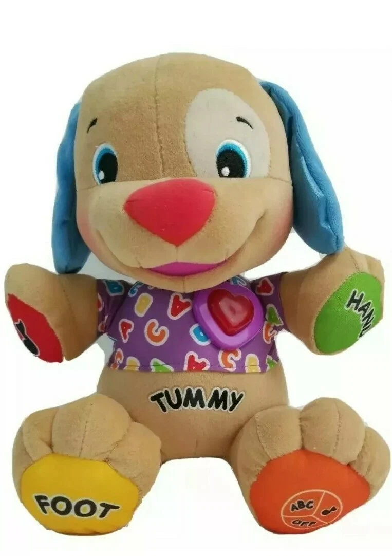 Fisher-Price Laugh & Learn Love to Play Puppy Dog Learning Toy ABC