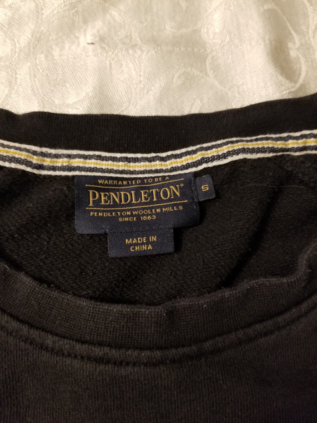 Pendleton Sweater Pullover Jacket Native Mens S T… - image 4
