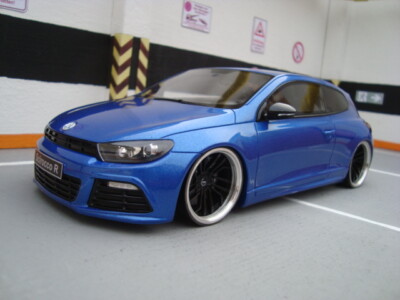 1:18 VW Scirocco R Tiefer Tuning mit 20 Zoll Audi RS Echt Alu Felgen
