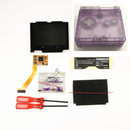 V2 IPS GBA SP Backlight Backlit LCD For Gameboy Advance SP and Pre-cut Shells - Afbeelding 48 van 84