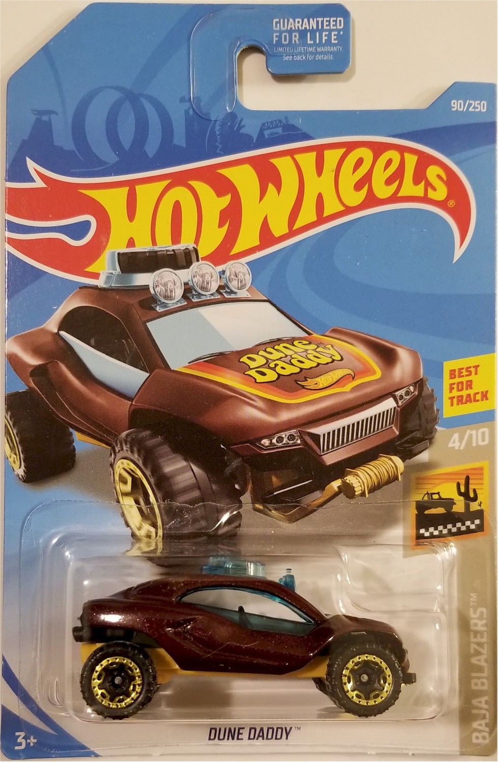 Hot Wheels - 2019 Baja Blazers 4/10 Dune Daddy 90/250 (BBFYB96)