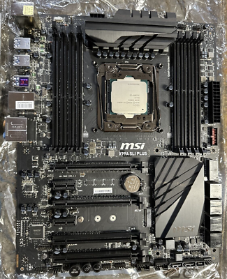 マザーボードMSI X99A SLI PLUS ＋CPU E5 v3 QEYX