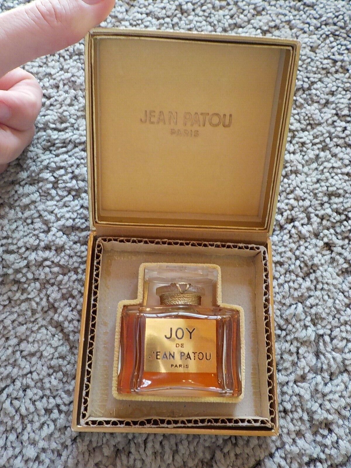 Vintage JOY de Jean Patou Parfum Paris Unopened In Original Box