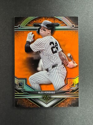 Alex Verdugo 2024 Topps Triple Threads Amber /199 #27 Yankees