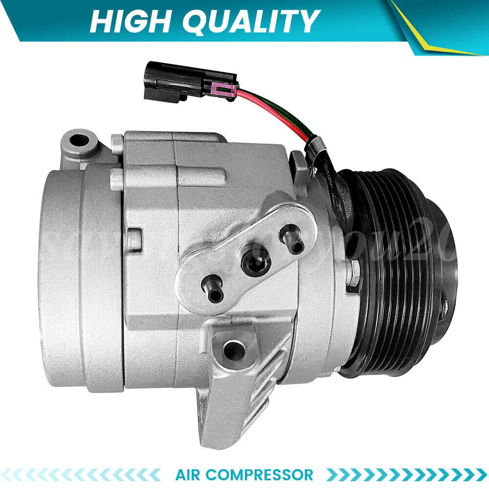AC Compressor Assembly w/Clutch For Ford Fusion 2.3L 2.5L 3.0L 3.5L MKZ SP17 Foto 3 de 4